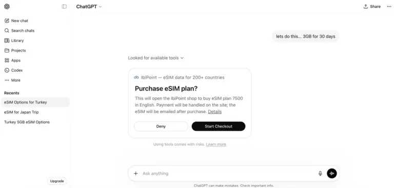Travel data, found by Claude & ChatGPT | IbiPoint